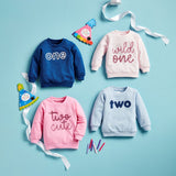 Navy One Lightweight Sweatshirt by Mud Pie at Confetti Gift and Party Tuscaloosa Alabama