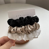 NEW TEMPERAMENT SET SIMPLE HAIR SCRUNCHIES by ACCITY at Confetti Gift and Party Tuscaloosa Alabama