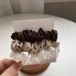 NEW TEMPERAMENT SET SIMPLE HAIR SCRUNCHIES by ACCITY at Confetti Gift and Party Tuscaloosa Alabama