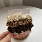 NEW TEMPERAMENT SET SIMPLE HAIR SCRUNCHIES by ACCITY at Confetti Gift and Party Tuscaloosa Alabama