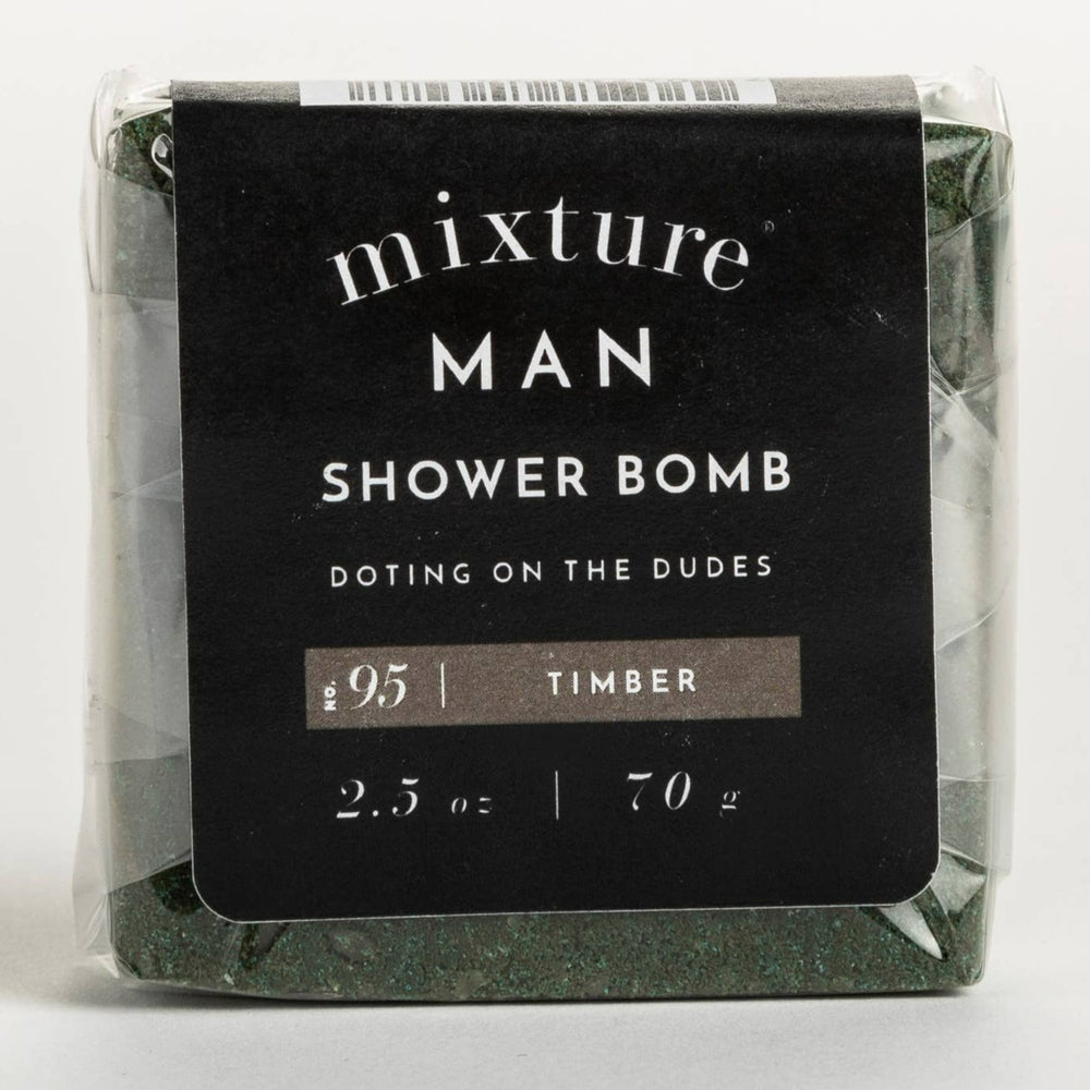 No 70 Sandalwood & Amber - Mixture Man Shower Bomb by Mixture Home at Confetti Gift and Party