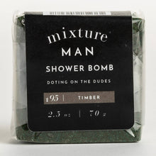  No 70 Sandalwood & Amber - Mixture Man Shower Bomb by Mixture Home at Confetti Gift and Party