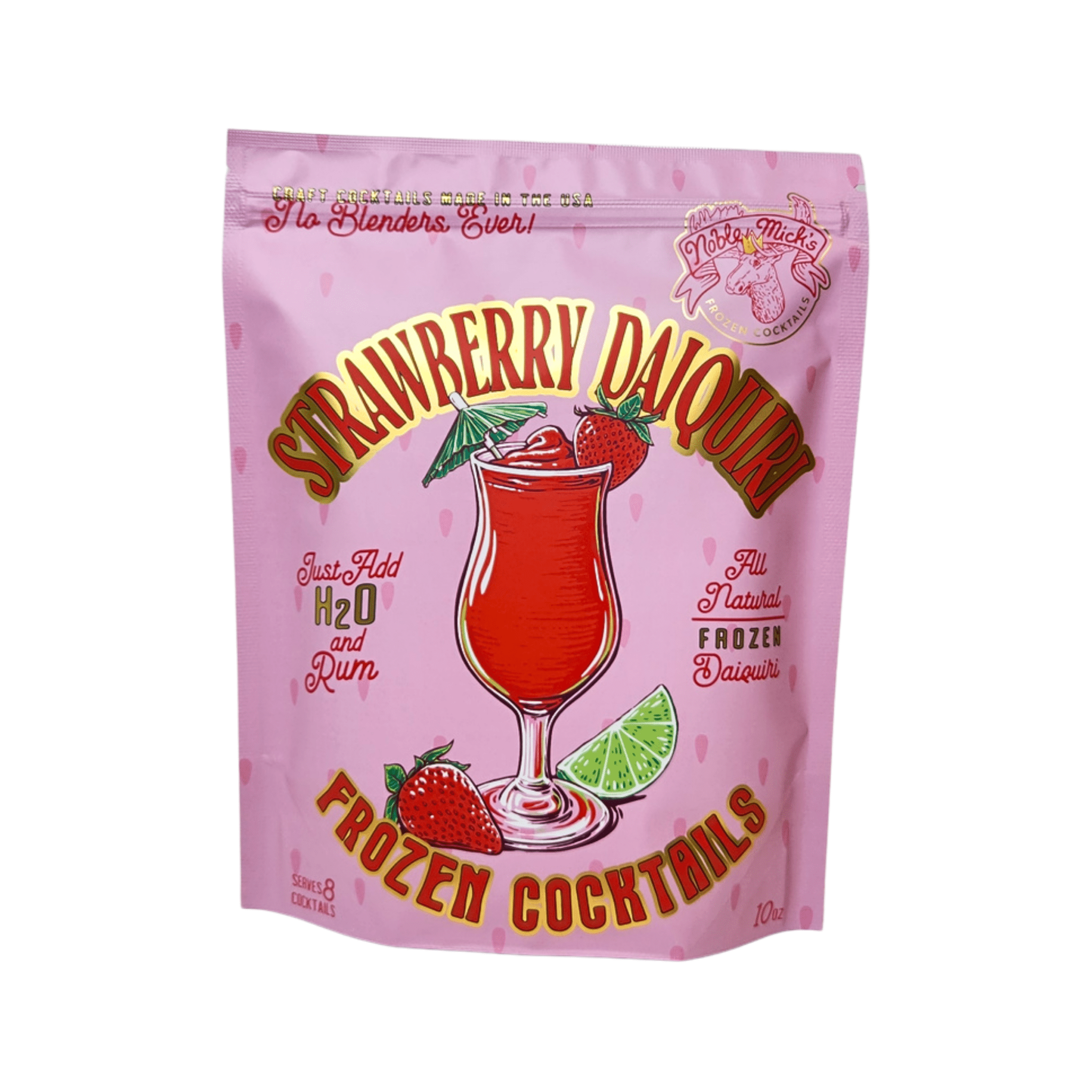 Noble Mick's - Craft Beverage Company - Strawberry Daiquiri Frozen Cocktail - Just add Water + Rum by Noble Mick's - Craft Beverage Company at Confetti Gift and Party Tuscaloosa Alabama
