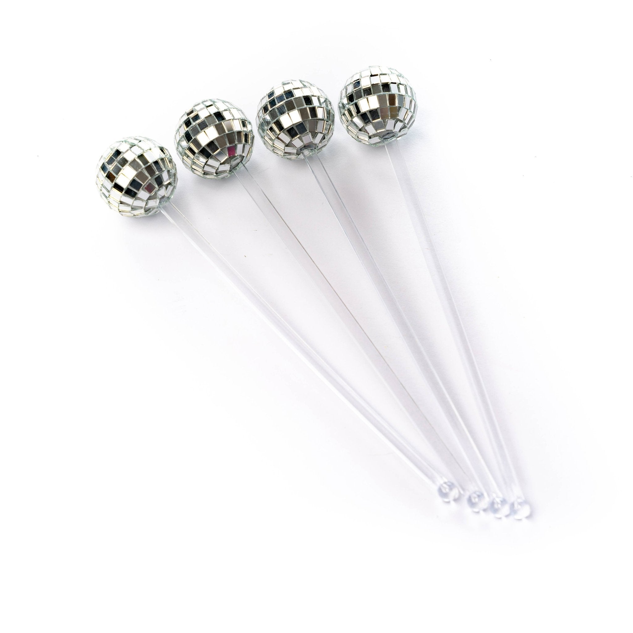 NPW - Disco Drink Stirrers - 4 Pack by NPW at Confetti Gift and Party