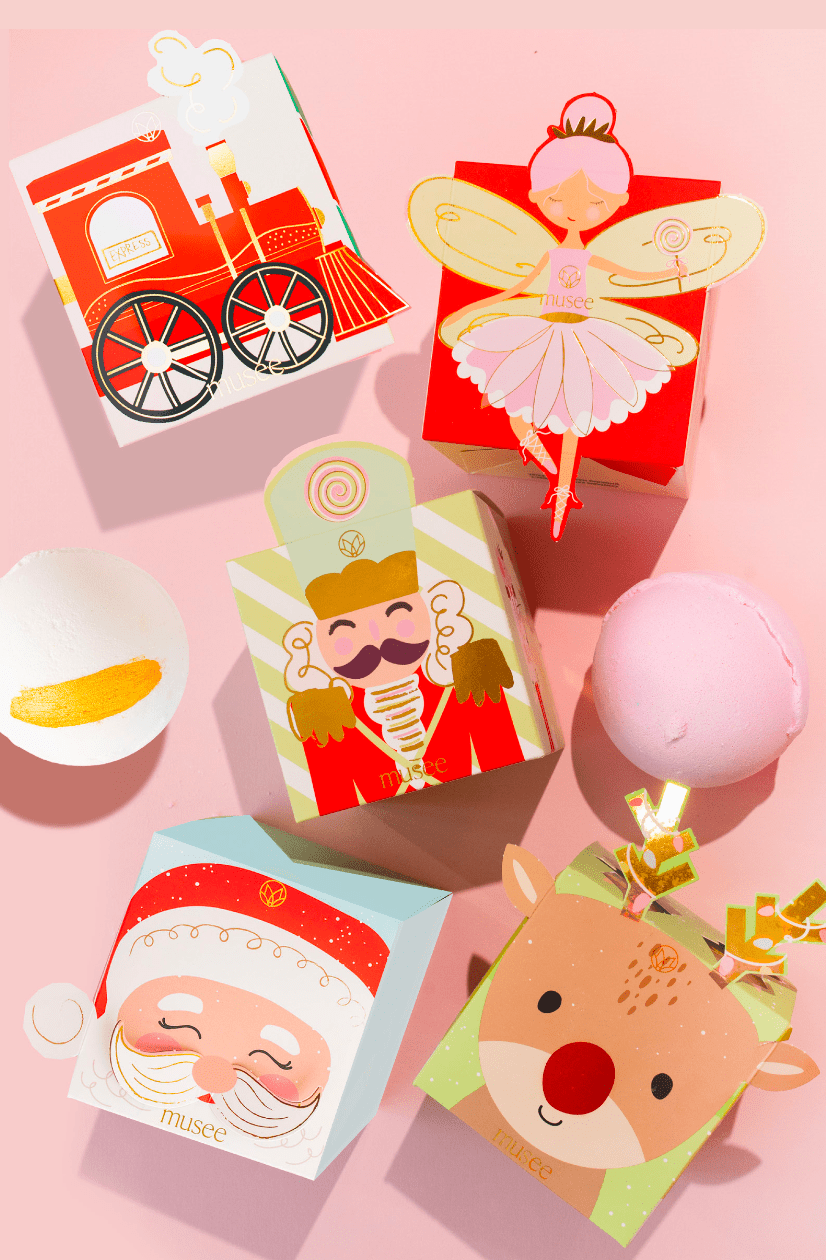 Nutcracker Boxed Bath Balm by Musee Bath at Confetti Gift and Party Tuscaloosa Alabama