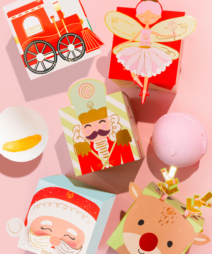 Nutcracker Boxed Bath Balm by Musee Bath at Confetti Gift and Party Tuscaloosa Alabama