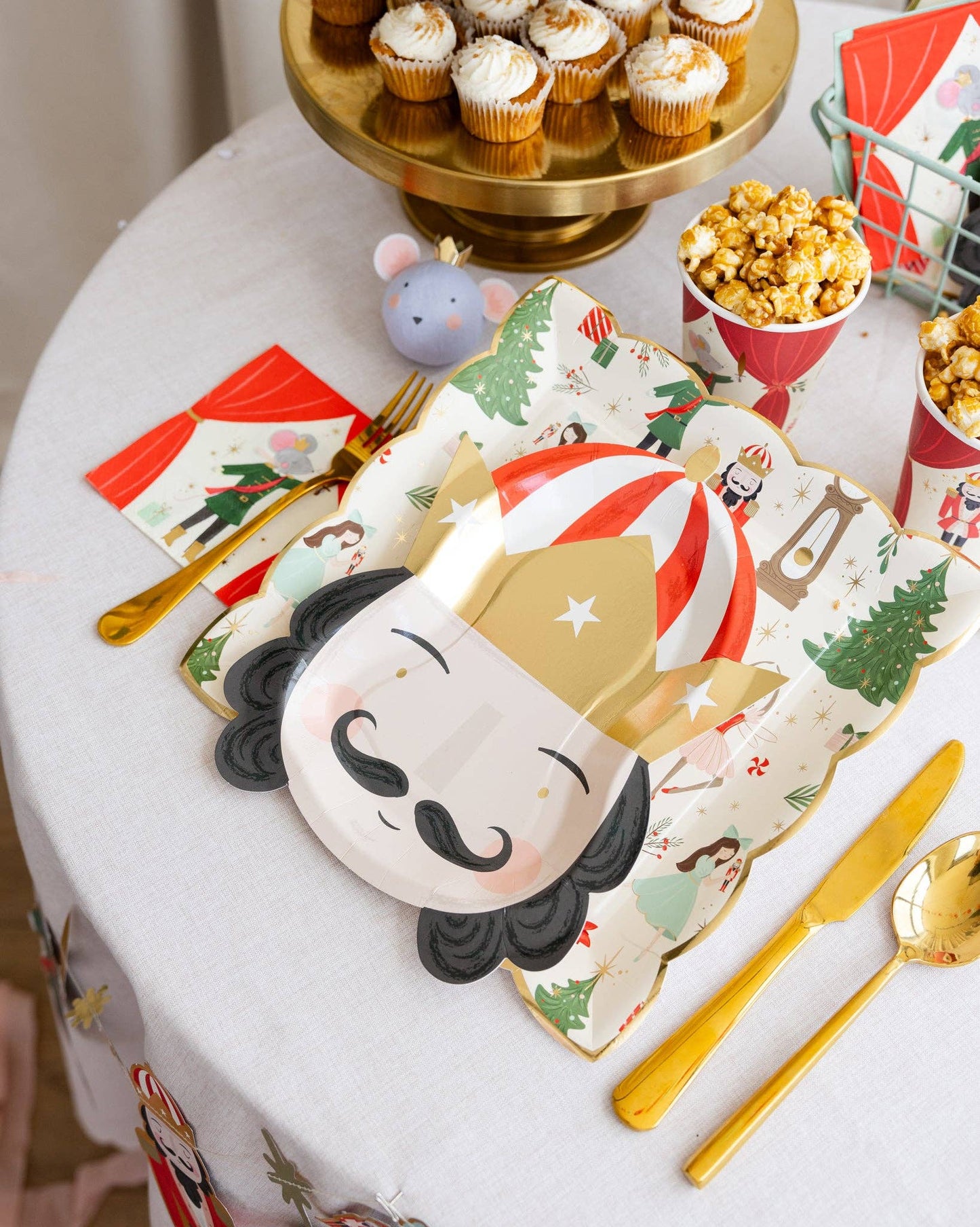 Nutcracker Napkin Set by My Mind’s Eye at Confetti Gift and Party