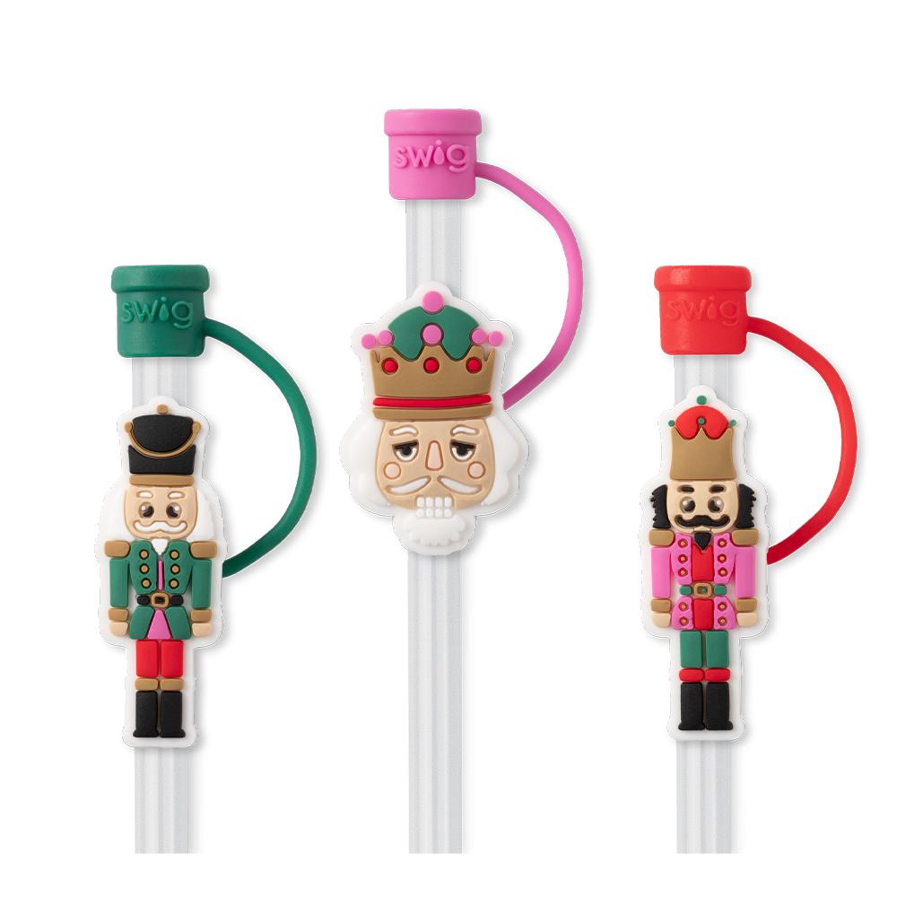 Nutcracker Straw Topper Set by SWIG at Confetti Gift and Party