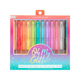Oh My Glitter Retractable Gel Pens - 12 Count by OOLY at Confetti Gift and Party Tuscaloosa Alabama