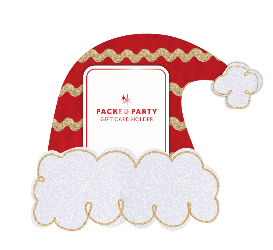 Oh Santa Gift Card Holder by Packed Party at Confetti Gift and Party Tuscaloosa Alabama
