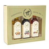Oil and Balsamic Saratoga Collection - Pack of 3 by Saratoga Olive Oil Company at Confetti Gift and Party Tuscaloosa Alabama