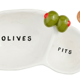Olive & Pit Dish Set by Mud Pie at Confetti Gift and Party Tuscaloosa Alabama