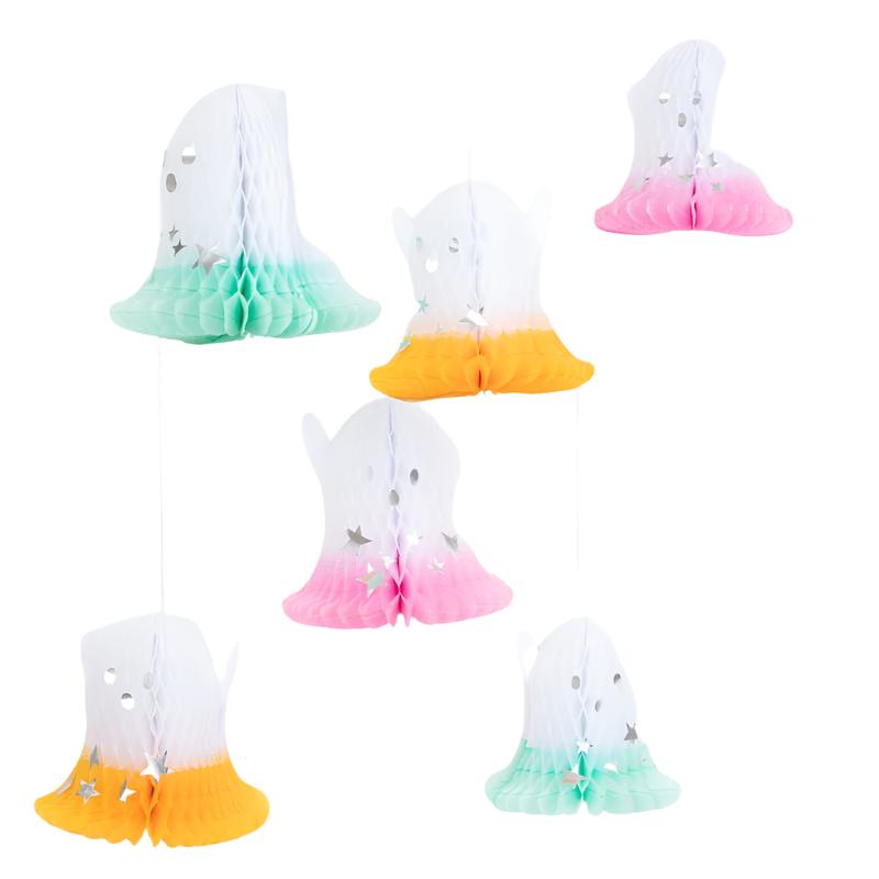 Ombre Ghost Hanging Decorations by Meri Meri at Confetti Gift and Party