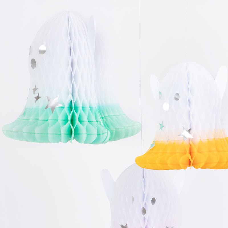 Ombre Ghost Hanging Decorations by Meri Meri at Confetti Gift and Party