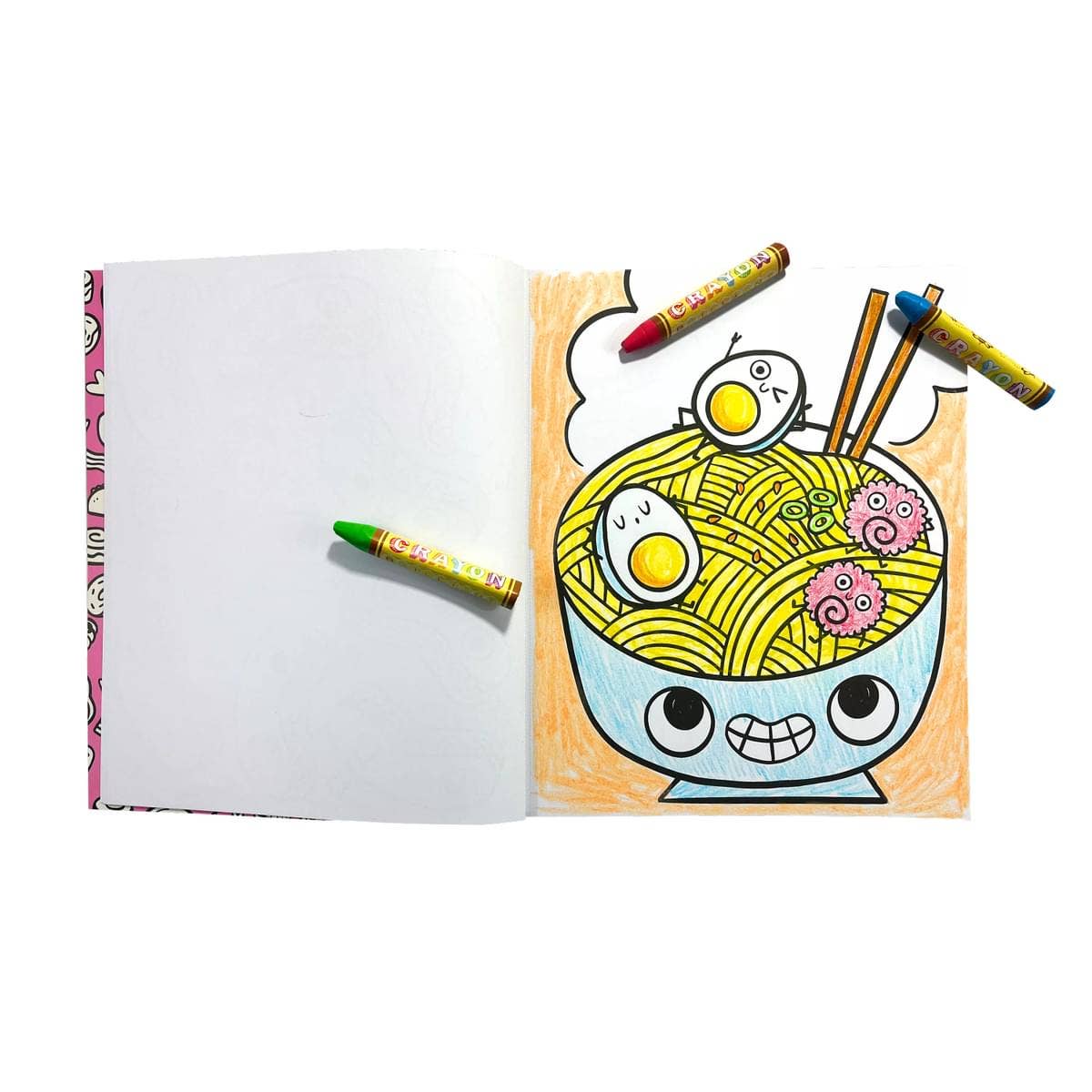 OOLY - Color - in' Book: Happy Snacks Coloring Book by OOLY at Confetti Gift and Party Tuscaloosa Alabama