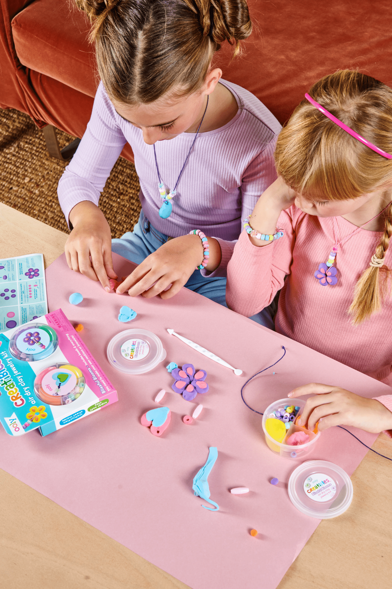 OOLY - Creatibles Air Dry Clay Jewelry Kit - Blissful Bloom by OOLY at Confetti Gift and Party Tuscaloosa Alabama