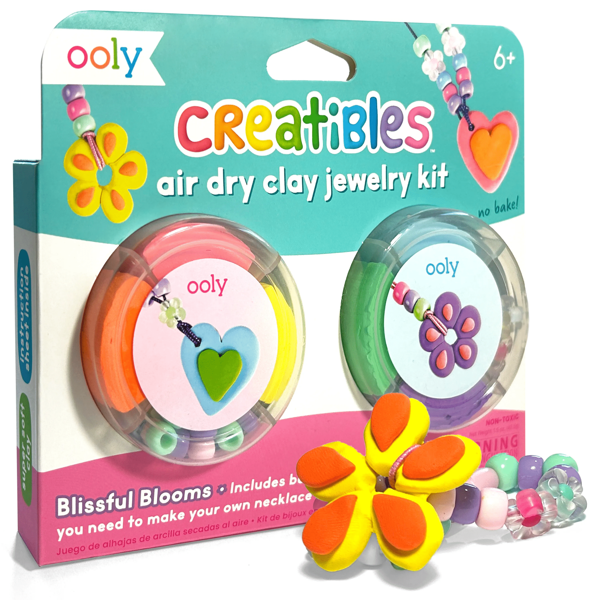 OOLY - Creatibles Air Dry Clay Jewelry Kit - Blissful Bloom by OOLY at Confetti Gift and Party Tuscaloosa Alabama