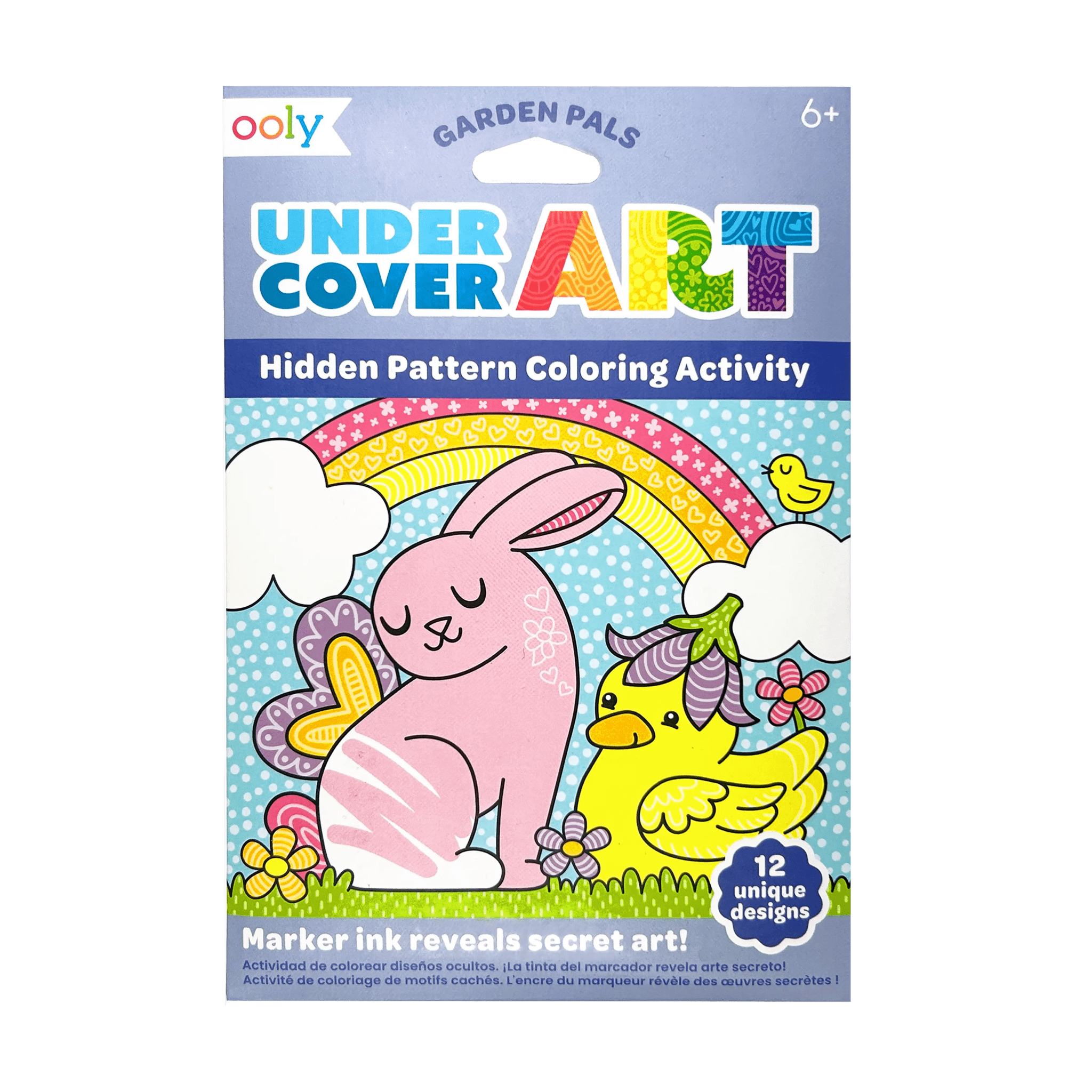 OOLY - Undercover Art Hidden Patterns Color Activity - Garden Pals by OOLY at Confetti Gift and Party Tuscaloosa Alabama