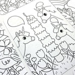 OOLY - Undercover Art Hidden Patterns Coloring - Unicorn Friends by OOLY at Confetti Gift and Party Tuscaloosa Alabama