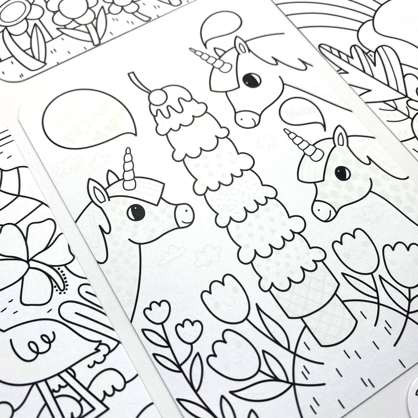 OOLY - Undercover Art Hidden Patterns Coloring - Unicorn Friends by OOLY at Confetti Gift and Party Tuscaloosa Alabama