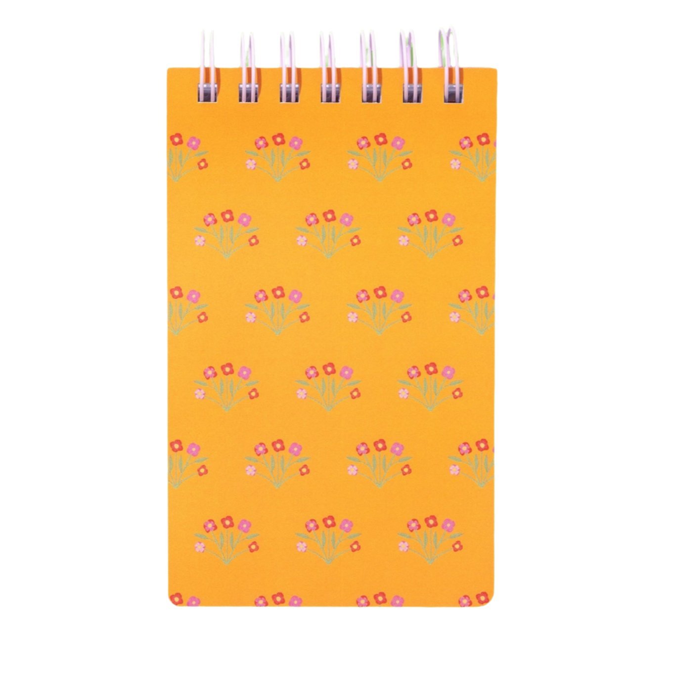 Orange Bouquets Spiral Top Notebook by Taylor Elliott Designs at Confetti Gift and Party Tuscaloosa Alabama