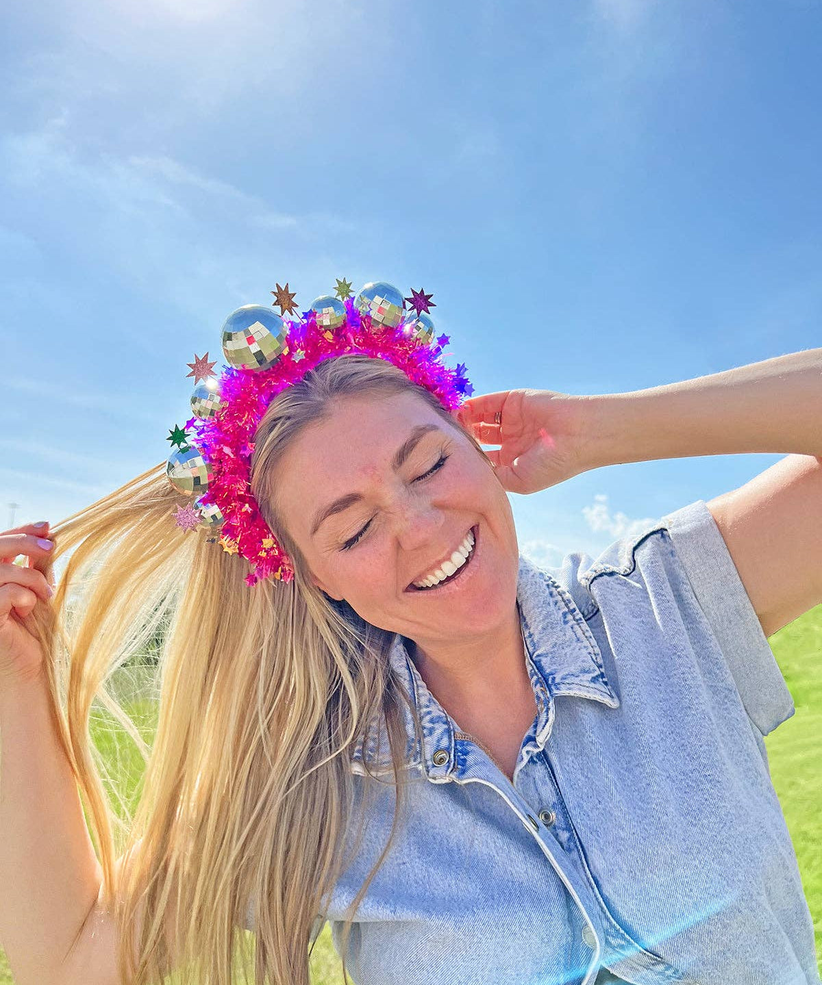 Packed Party - LET IT SHINE DISCO NOVELTY HEADBAND by Packed Party at Confetti Gift and Party Tuscaloosa Alabama