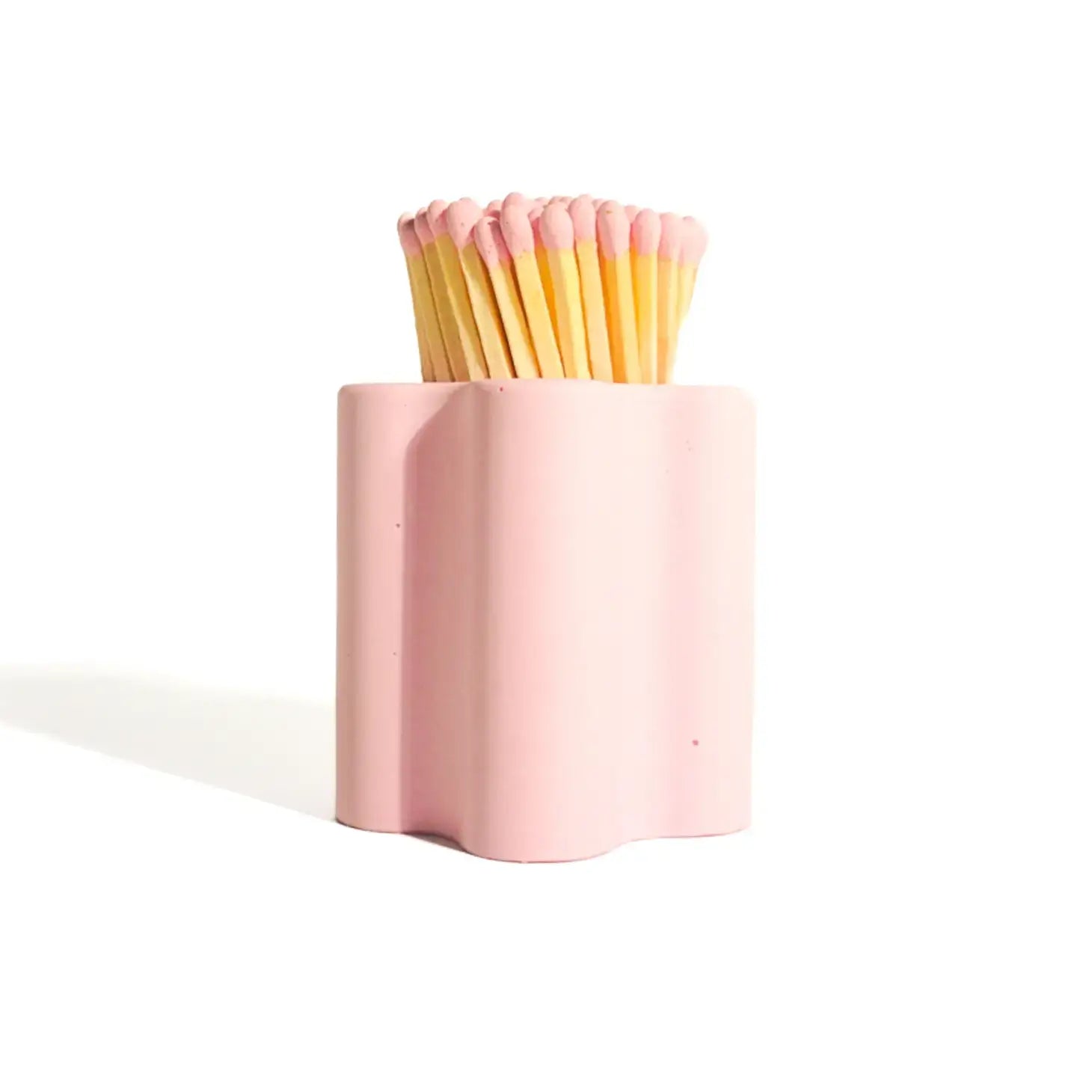 Pastel Flower Vessel with Colorful Matchsticks by Enlighten the Occasion at Confetti Gift and Party