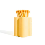 Pastel Flower Vessel with Colorful Matchsticks by Enlighten the Occasion at Confetti Gift and Party