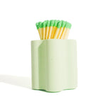 Pastel Flower Vessel with Colorful Matchsticks by Enlighten the Occasion at Confetti Gift and Party