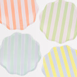 Pastel Stripe Dinner Plate by Meri Meri at Confetti Gift and Party Tuscaloosa Alabama