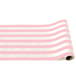 Petal Pink Signature Cabana Stripe Table Runner by Bonjour Fête at Confetti Gift and Party Tuscaloosa Alabama