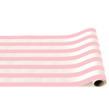 Petal Pink Signature Cabana Stripe Table Runner by Bonjour Fête at Confetti Gift and Party Tuscaloosa Alabama