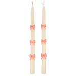 Pink Bow Taper Candles by Meri Meri at Confetti Gift and Party Tuscaloosa Alabama