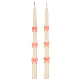 Pink Bow Taper Candles by Meri Meri at Confetti Gift and Party Tuscaloosa Alabama