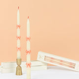 Pink Bow Taper Candles by Meri Meri at Confetti Gift and Party Tuscaloosa Alabama