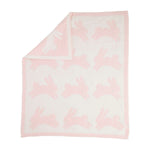 Pink Bunny Blanket by Mud Pie at Confetti Gift and Party Tuscaloosa Alabama