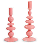 Pink Candle Sticks 10.25" by Raz Imports at Confetti Gift and Party Tuscaloosa Alabama