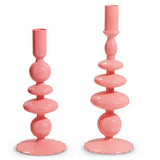 Pink Candle Sticks 10.25" by Raz Imports at Confetti Gift and Party Tuscaloosa Alabama