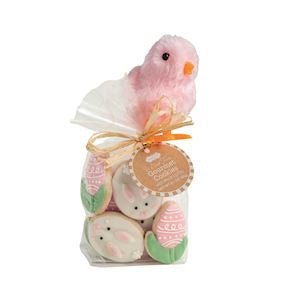 Pink Chick Easter Gourmet Cookies & Toy Set by Mud Pie at Confetti Gift and Party Tuscaloosa Alabama