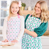 Pink Christmas Apron Collection by Mary Square at Confetti Gift and Party Tuscaloosa Alabama