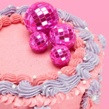 Pink Disco Cake Toppers by xo, Fetti at Confetti Gift and Party