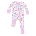 Pink Easter Bunnies 2 Way Zipper Romper by Angel Dear at Confetti Gift and Party Tuscaloosa Alabama