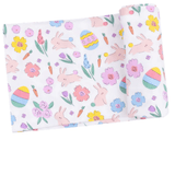 Pink Easter Bunnies Swaddle Blanket by Angel Dear at Confetti Gift and Party Tuscaloosa Alabama