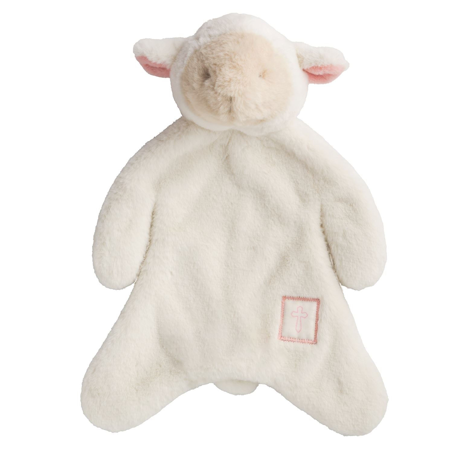 Pink Little Lamb Plush Woobie by Mud Pie at Confetti Gift and Party Tuscaloosa Alabama