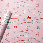 Pink Merry Swiftmas Wrapping Paper Roll by Vivie and Ash at Confetti Gift and Party Tuscaloosa Alabama