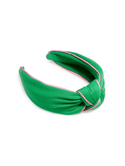 PIPED KNOTTED HEADBAND - Green by Shiraleah at Confetti Gift and Party Tuscaloosa Alabama