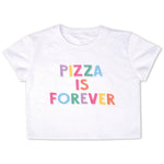 Pizza Is Forever White Boxy T Shirt by Iscream at Confetti Gift and Party Tuscaloosa Alabama