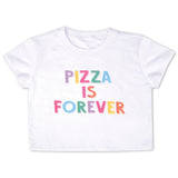 Pizza Is Forever White Boxy T Shirt by Iscream at Confetti Gift and Party Tuscaloosa Alabama