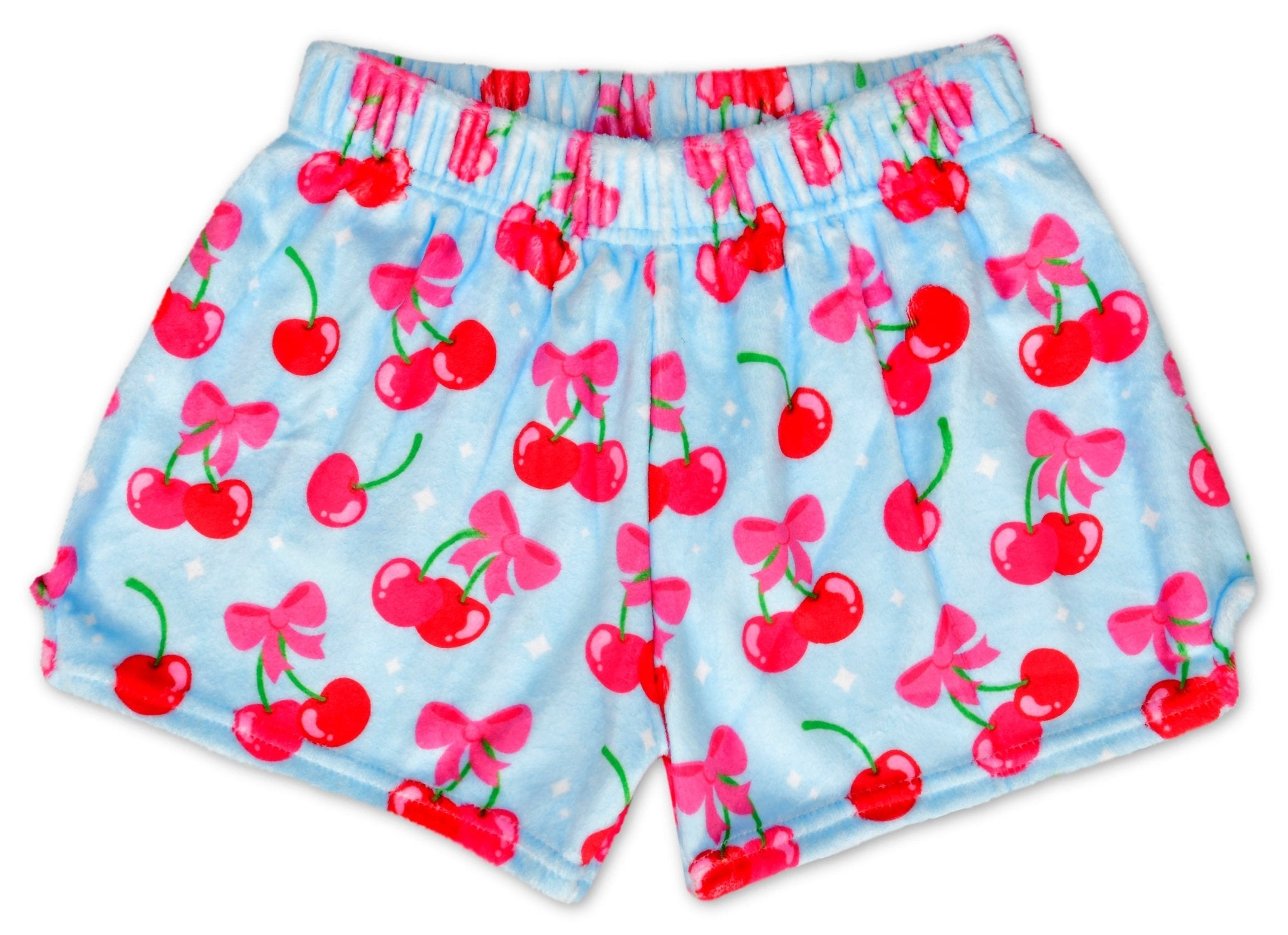 Plush Shorts - Cheerful Cherries by Iscream at Confetti Gift and Party Tuscaloosa Alabama