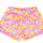 Plush Shorts - Hoppy Chicks by Iscream at Confetti Gift and Party Tuscaloosa Alabama